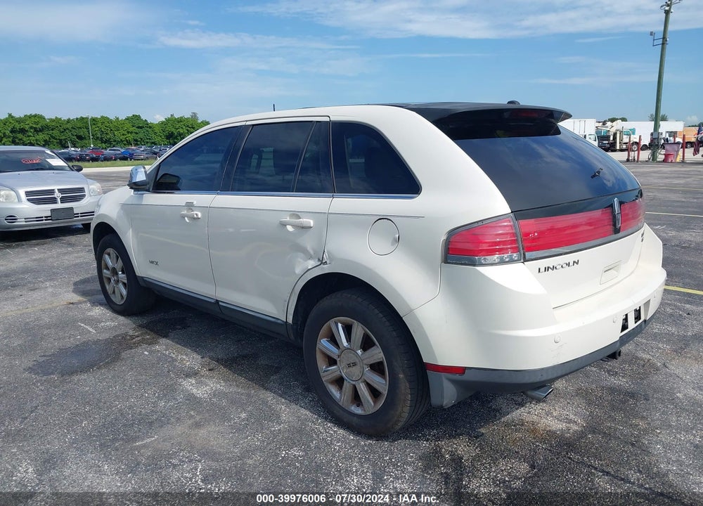 2007 LINCOLN MKX VIN: 2LMDU88C87BJ24139
