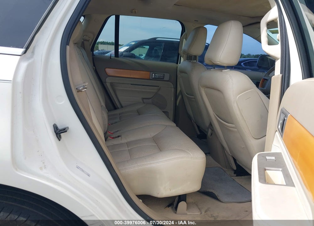 2007 LINCOLN MKX VIN: 2LMDU88C87BJ24139