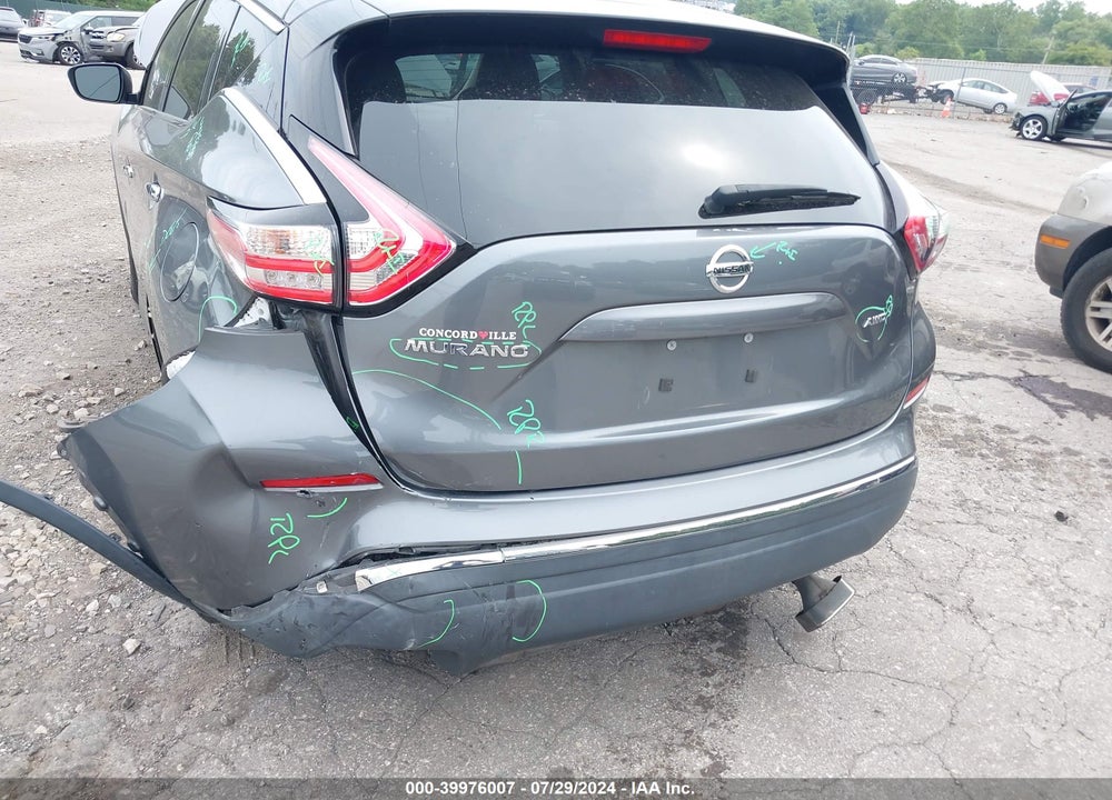 2018 NISSAN MURANO S VIN: 5N1AZ2MH7JN155022