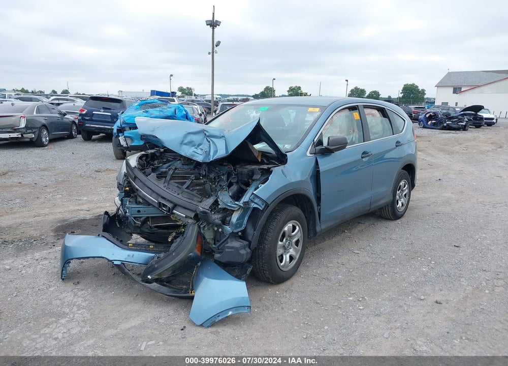 2014 HONDA CR-V LX VIN: 2HKRM4H31EH658440