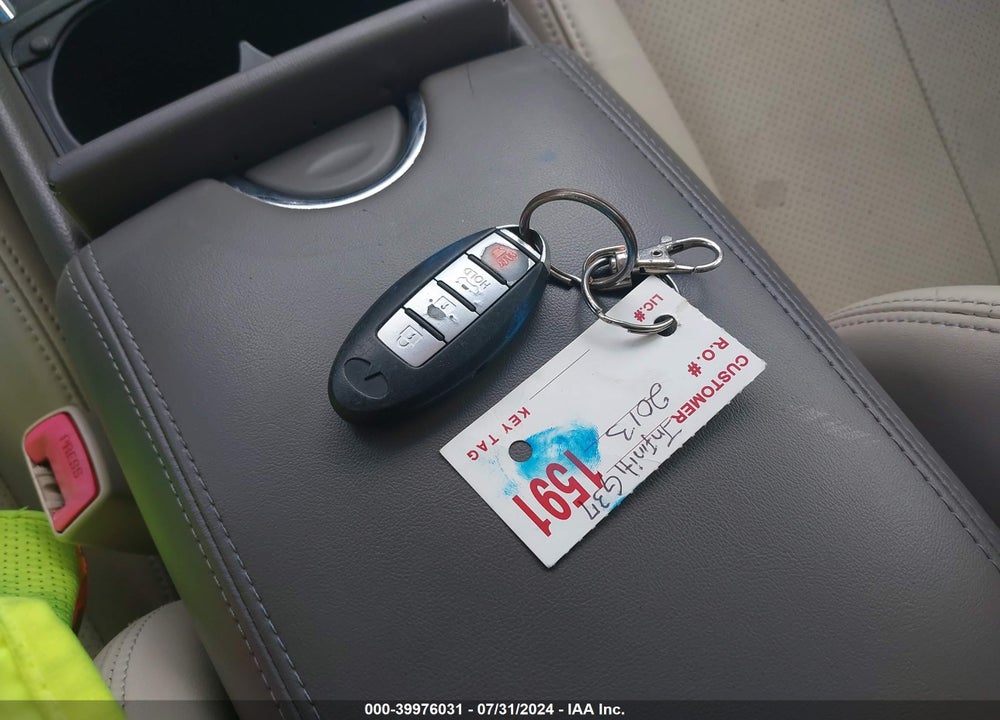 2013 INFINITI G37X VIN: JN1CV6AR0DM753608