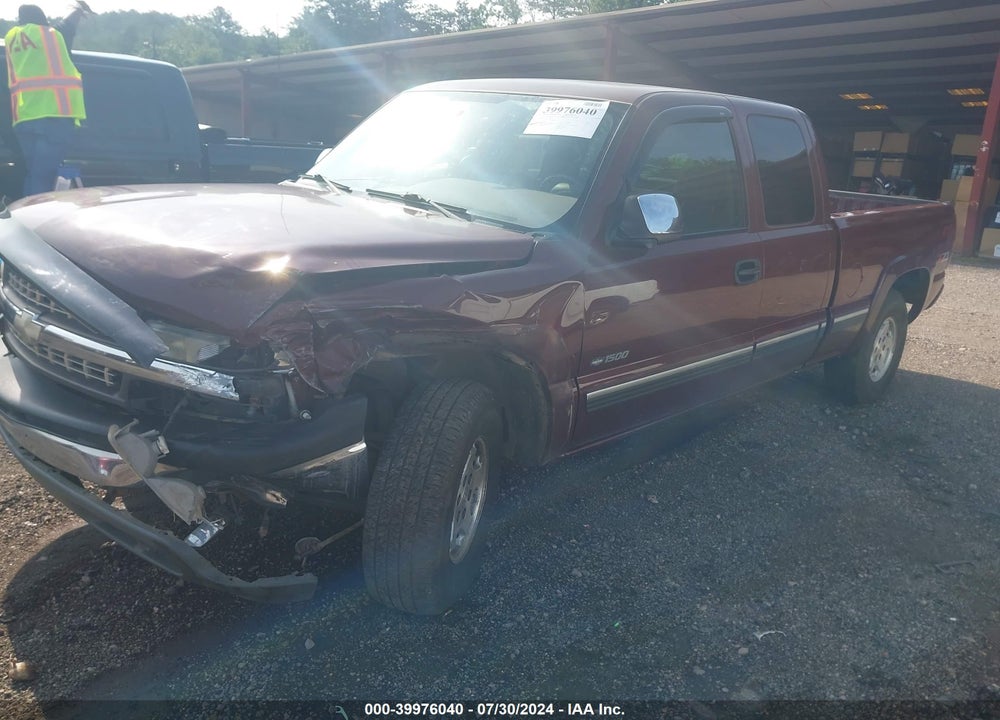 2000 CHEVROLET SILVERADO 1500 VIN: 1GCEK19T7YZ308910