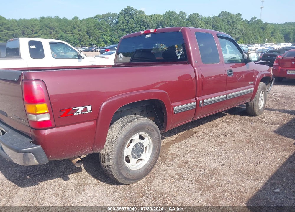 2000 CHEVROLET SILVERADO 1500 VIN: 1GCEK19T7YZ308910