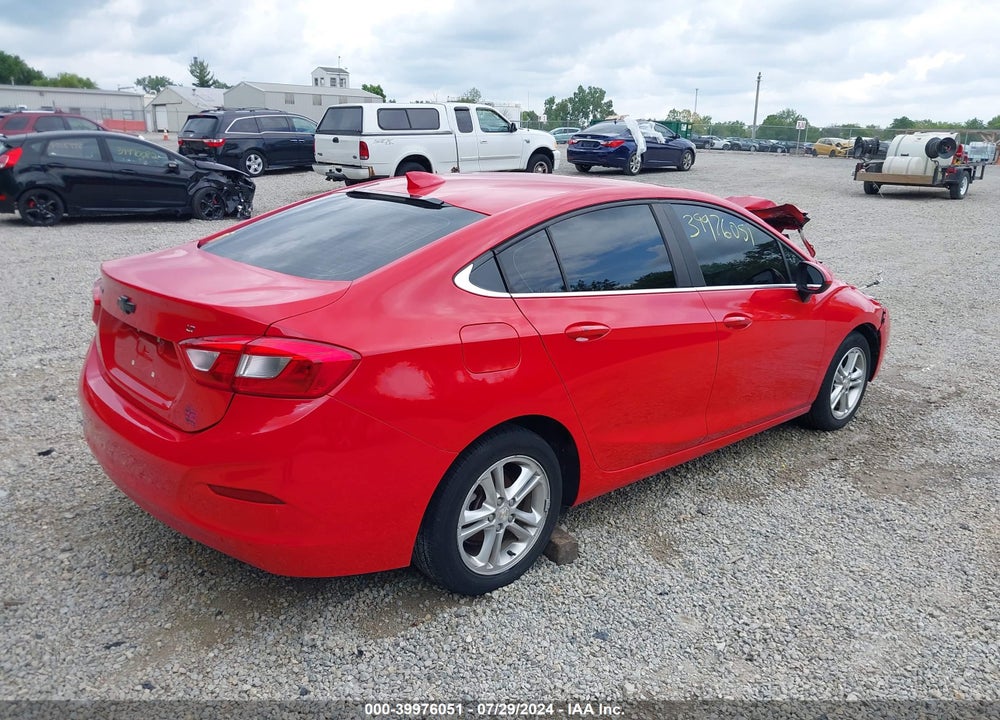 2017 CHEVROLET CRUZE LT AUTO VIN: 1G1BE5SM5H7182622