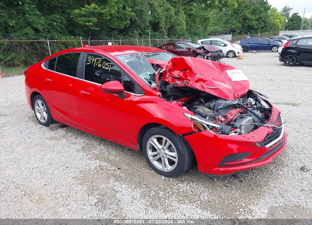 2017 CHEVROLET CRUZE LT AUTO VIN: 1G1BE5SM5H7182622