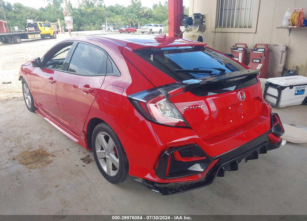 2020 HONDA CIVIC SPORT VIN: SHHFK7G44LU218386