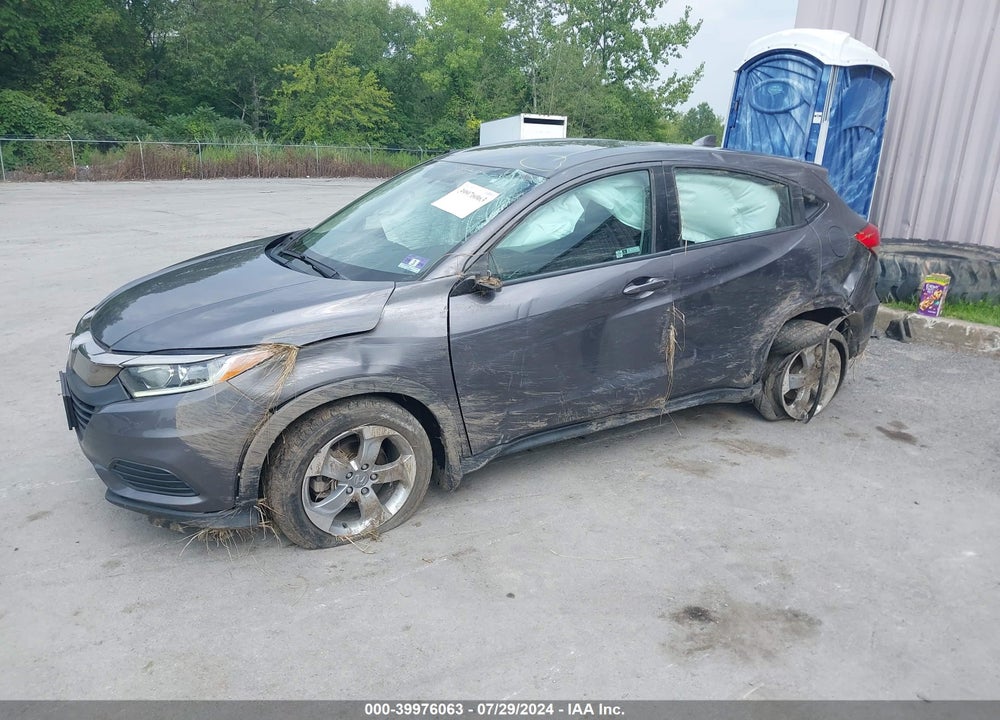 2019 HONDA HR-V LX VIN: 3CZRU6H39KG711525