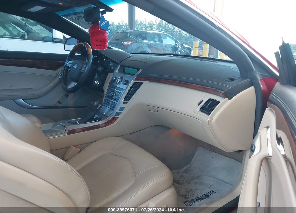 2011 CADILLAC CTS PERFORMANCE VIN: 1G6DL1ED6B0122460