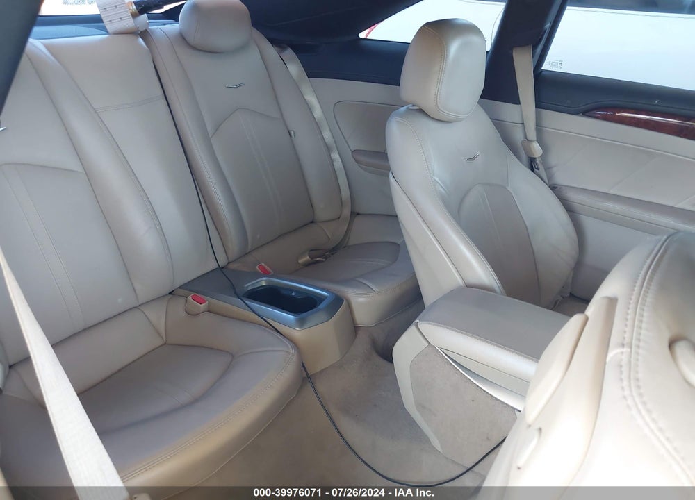2011 CADILLAC CTS PERFORMANCE VIN: 1G6DL1ED6B0122460