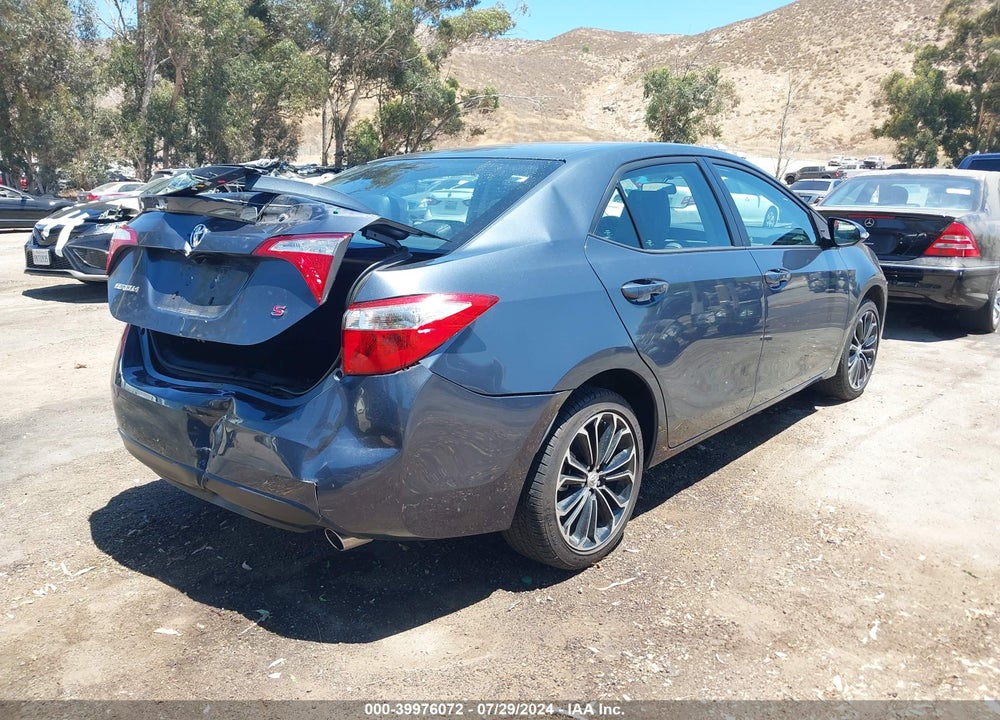 2016 TOYOTA COROLLA S PLUS VIN: 5YFBURHE6GP542821