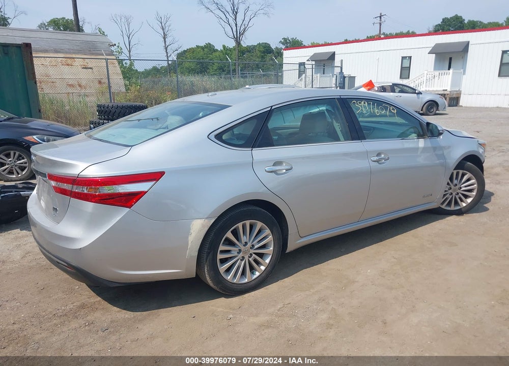 2014 TOYOTA AVALON HYBRID XLE TOURING VIN: 4T1BD1EB3EU030943