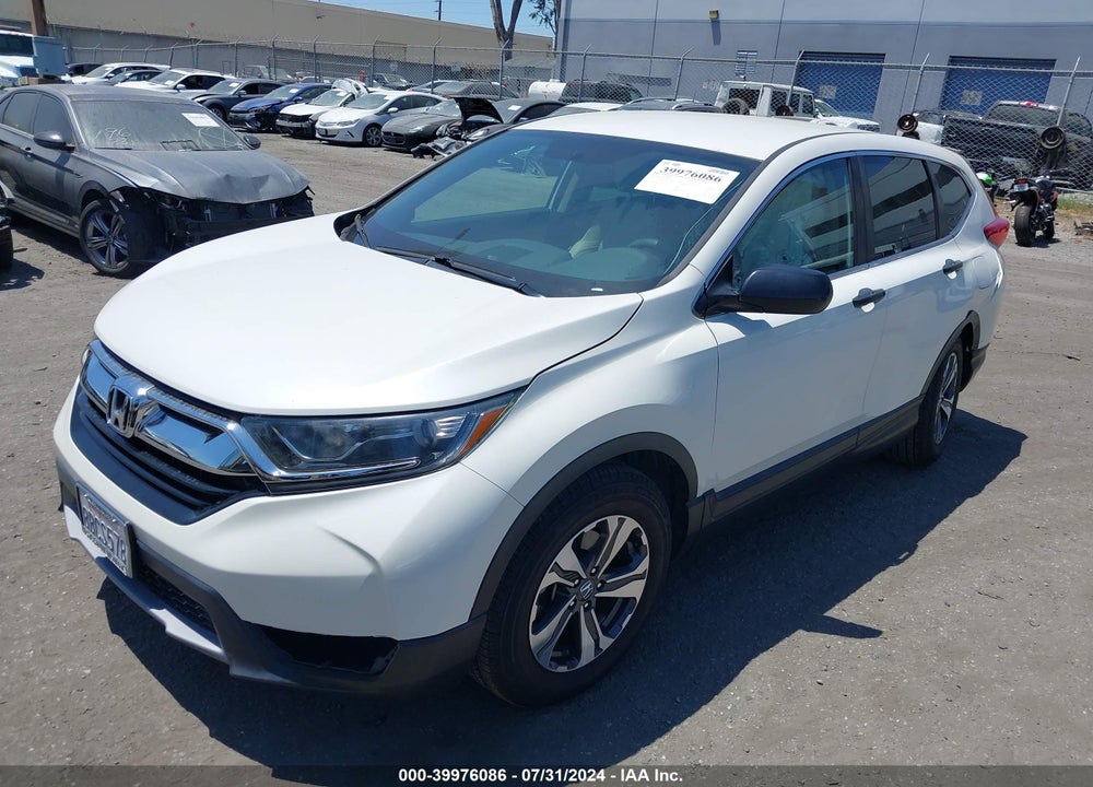 2017 HONDA CR-V LX VIN: 5J6RW5H31HL006492