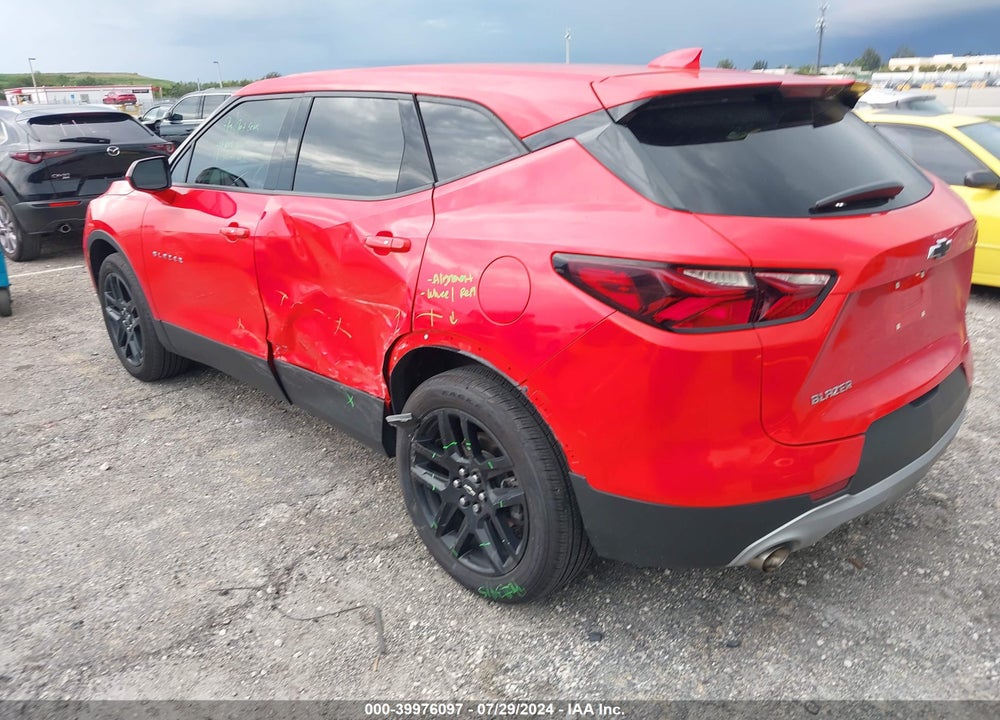 2021 CHEVROLET BLAZER FWD 1LT VIN: 3GNKBBRAXMS504474