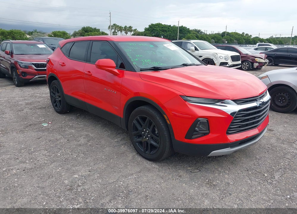 2021 CHEVROLET BLAZER FWD 1LT VIN: 3GNKBBRAXMS504474
