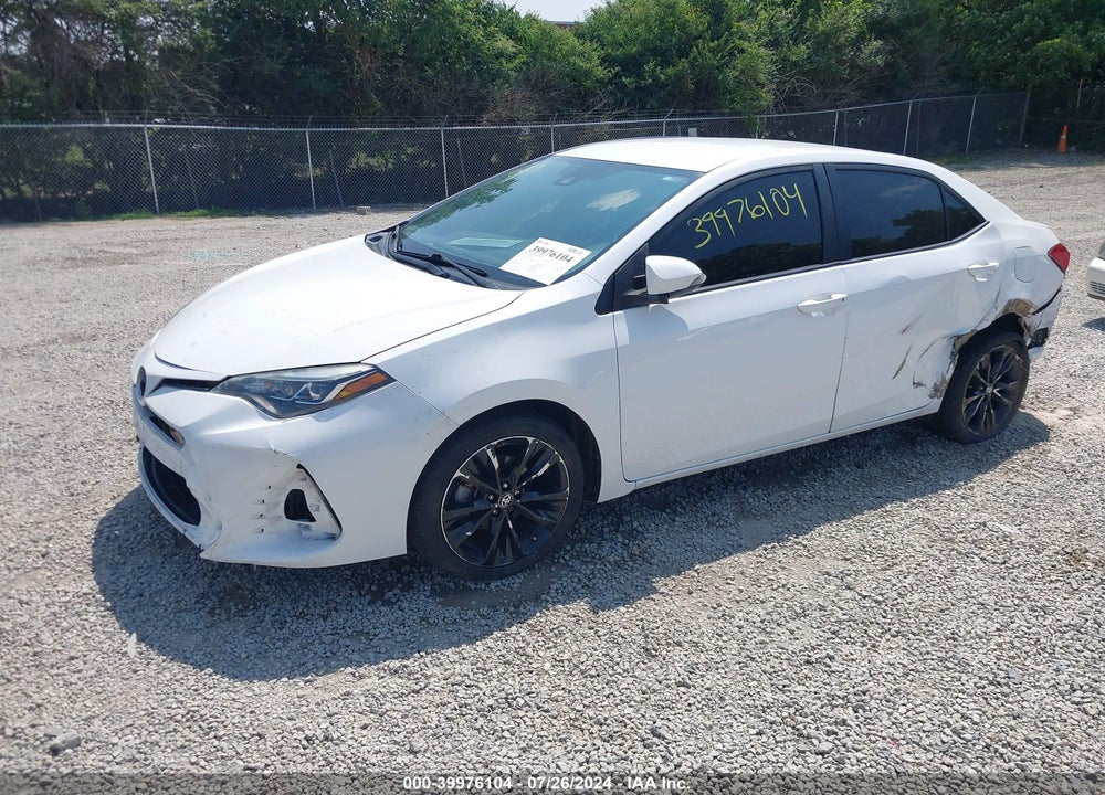 2018 TOYOTA COROLLA SE VIN: 2T1BURHE7JC029486