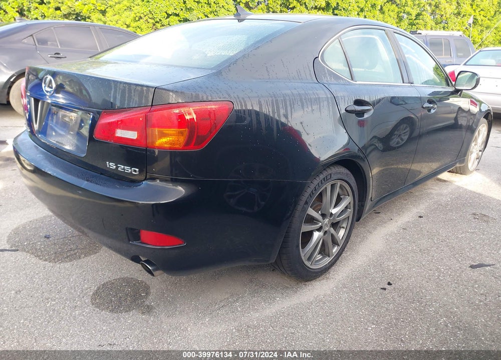 2008 LEXUS IS 250 VIN: JTHBK262882063143