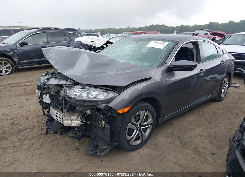 2017 HONDA CIVIC LX VIN: 19XFC2F59HE013817