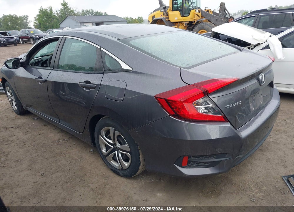 2017 HONDA CIVIC LX VIN: 19XFC2F59HE013817