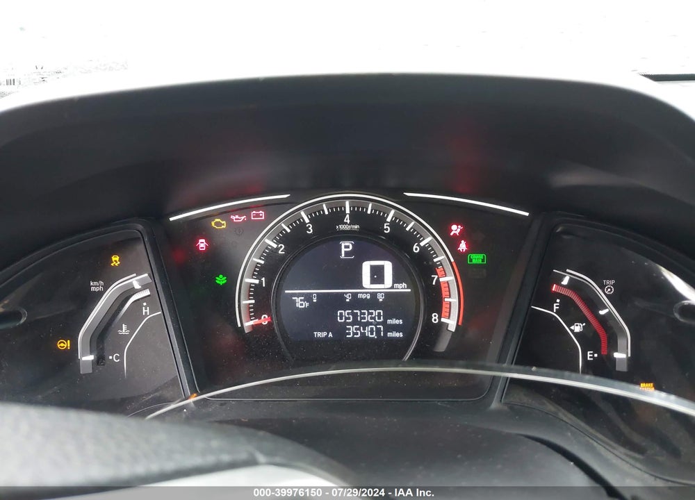 2017 HONDA CIVIC LX VIN: 19XFC2F59HE013817