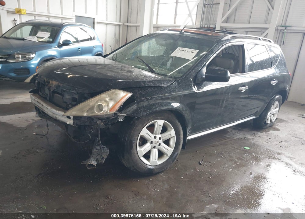 2007 NISSAN MURANO SL VIN: JN8AZ08W97W651609