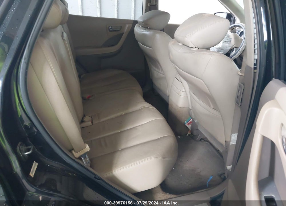 2007 NISSAN MURANO SL VIN: JN8AZ08W97W651609