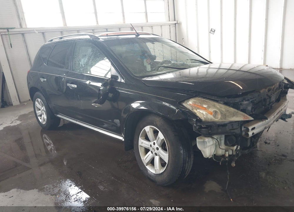 2007 NISSAN MURANO SL VIN: JN8AZ08W97W651609