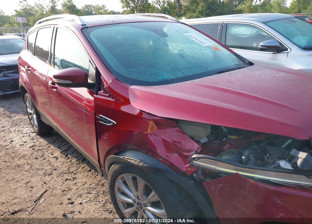 2017 FORD ESCAPE TITANIUM VIN: 1FMCU0J95HUB78338