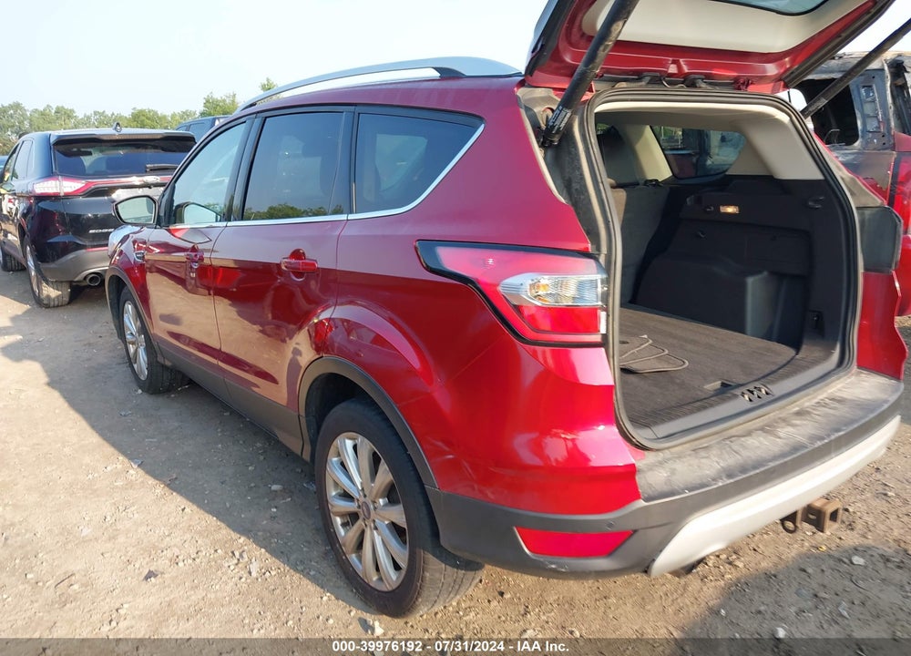 2017 FORD ESCAPE TITANIUM VIN: 1FMCU0J95HUB78338