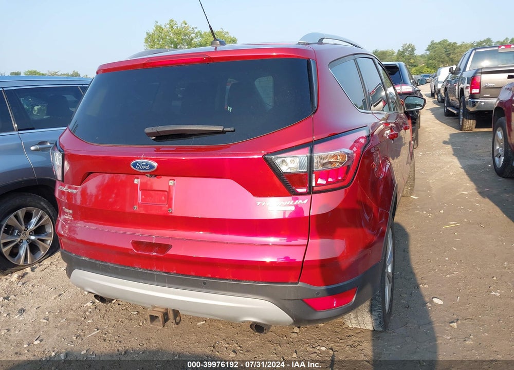 2017 FORD ESCAPE TITANIUM VIN: 1FMCU0J95HUB78338