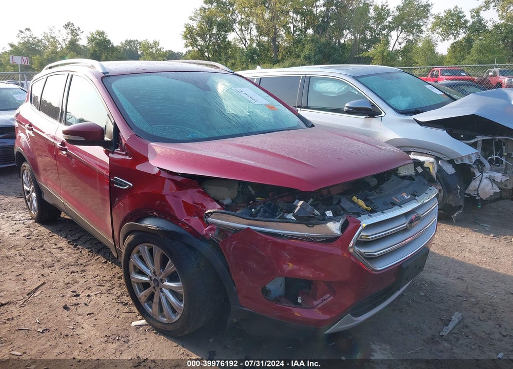 2017 FORD ESCAPE TITANIUM VIN: 1FMCU0J95HUB78338