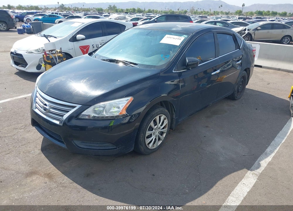 2013 NISSAN SENTRA SV VIN: 1N4AB7AP0DN905436