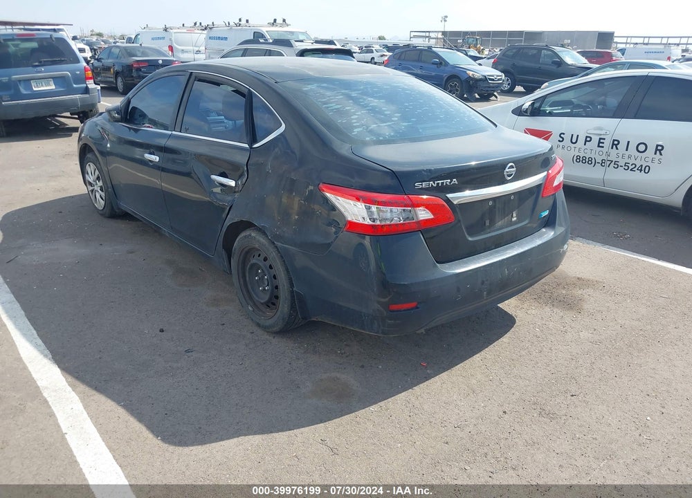 2013 NISSAN SENTRA SV VIN: 1N4AB7AP0DN905436
