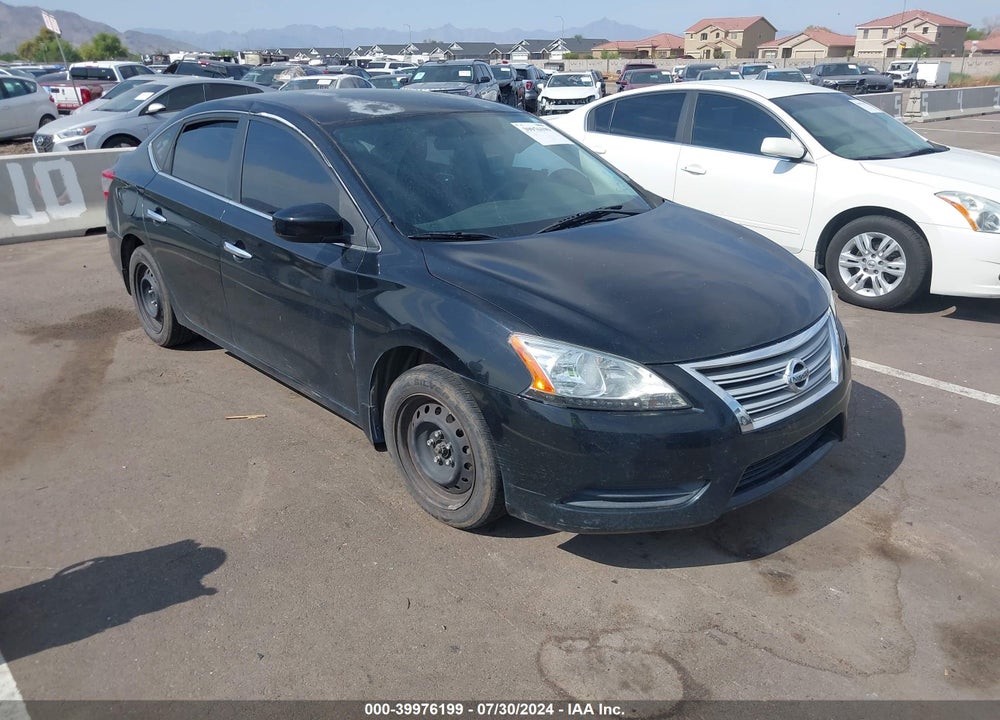 2013 NISSAN SENTRA SV VIN: 1N4AB7AP0DN905436