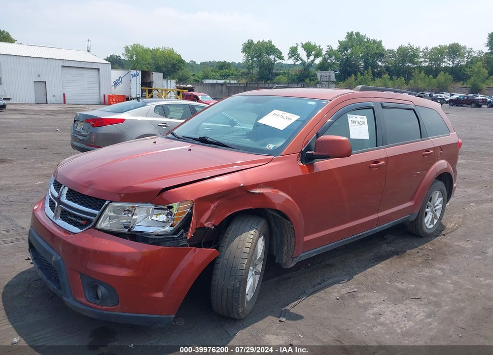 2014 DODGE JOURNEY SXT VIN: 3C4PDDBG2ET113009