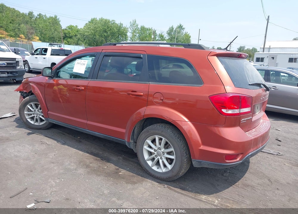 2014 DODGE JOURNEY SXT VIN: 3C4PDDBG2ET113009