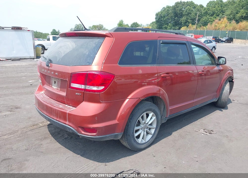 2014 DODGE JOURNEY SXT VIN: 3C4PDDBG2ET113009