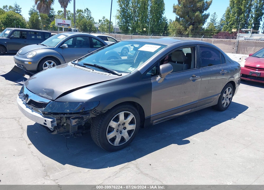 2009 HONDA CIVIC LX VIN: 1HGFA16579L004463
