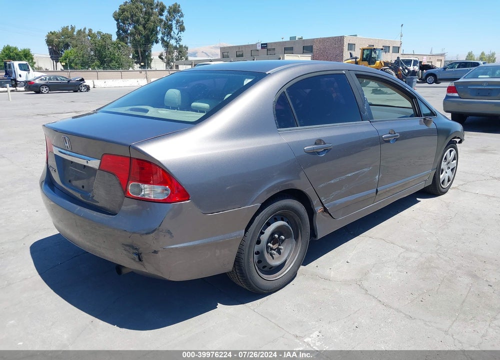 2009 HONDA CIVIC LX VIN: 1HGFA16579L004463