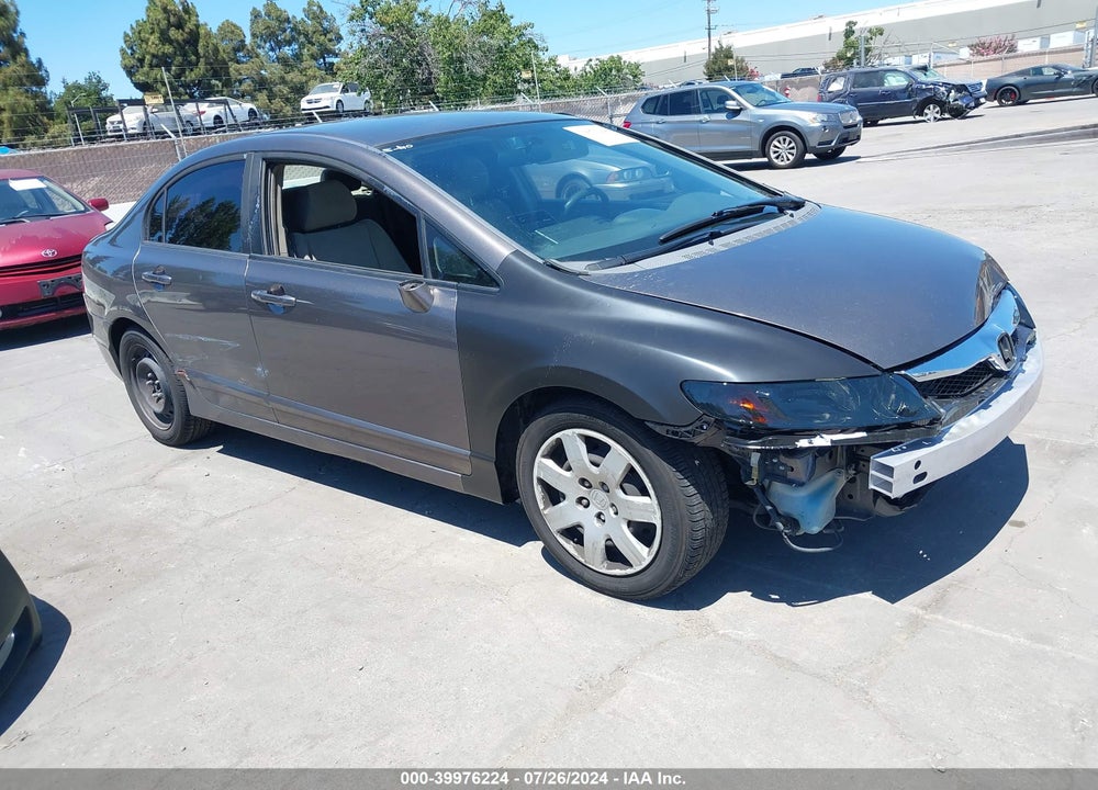 2009 HONDA CIVIC LX VIN: 1HGFA16579L004463