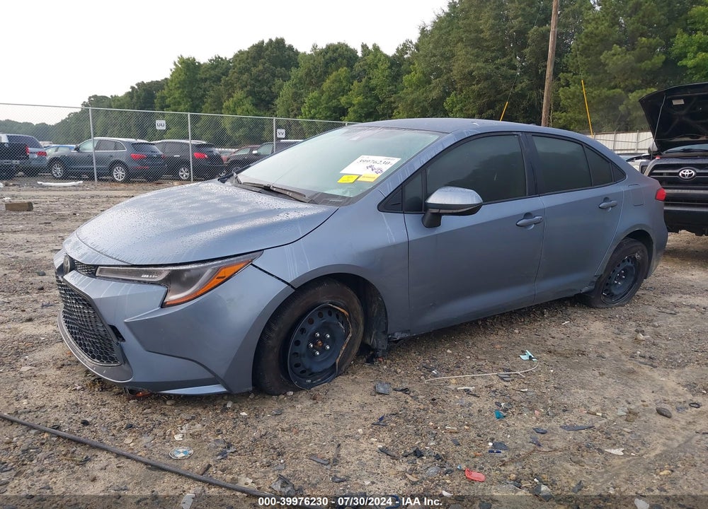 2020 TOYOTA COROLLA VIN: JTDEPRAE3LJ069201
