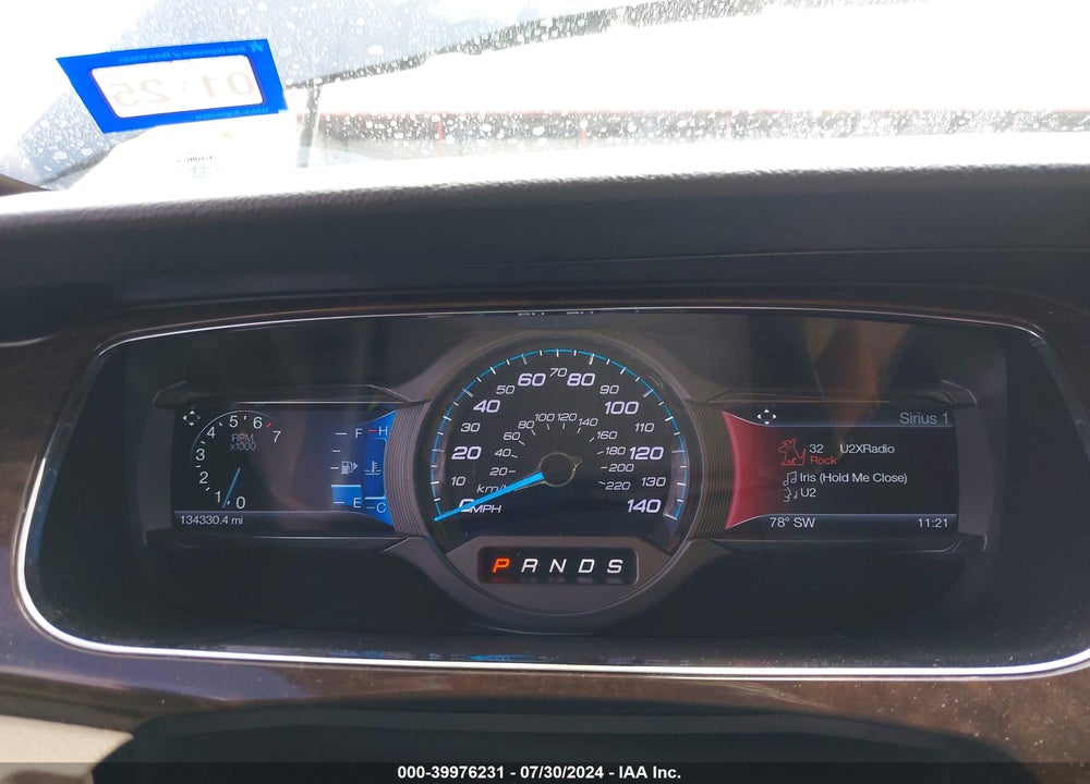 2014 FORD TAURUS LIMITED VIN: 1FAHP2F80EG179796