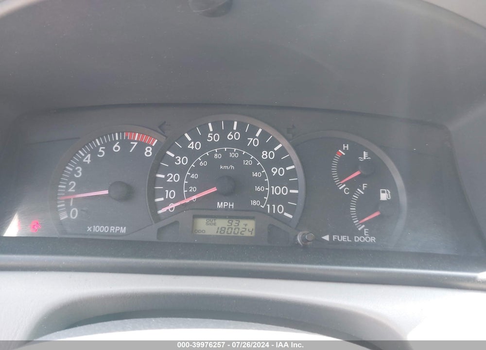 2003 TOYOTA COROLLA CE/LE/SPORT VIN: 2T1BR32E43C707122