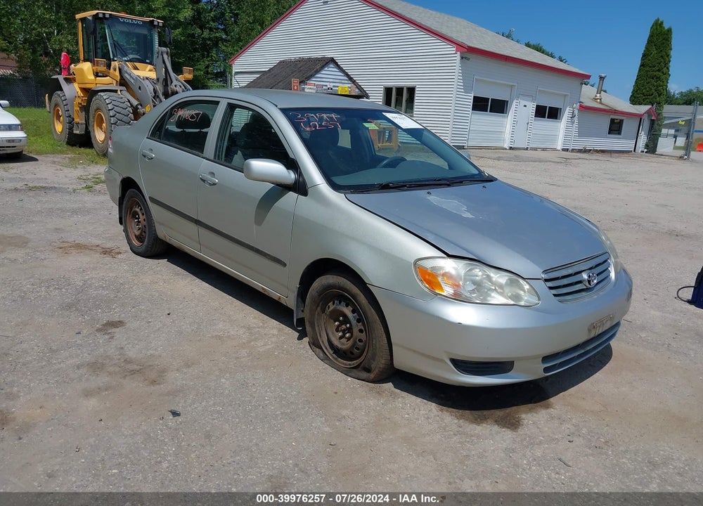 2003 TOYOTA COROLLA CE/LE/SPORT VIN: 2T1BR32E43C707122