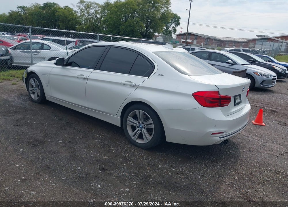 2017 BMW 330E IPERFORMANCE VIN: WBA8E1C39HA156573
