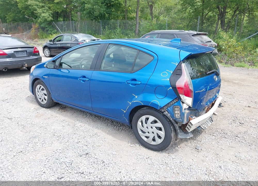 2015 TOYOTA PRIUS C FOUR/ONE/THREE/TWO VIN: JTDKDTB37F1579741