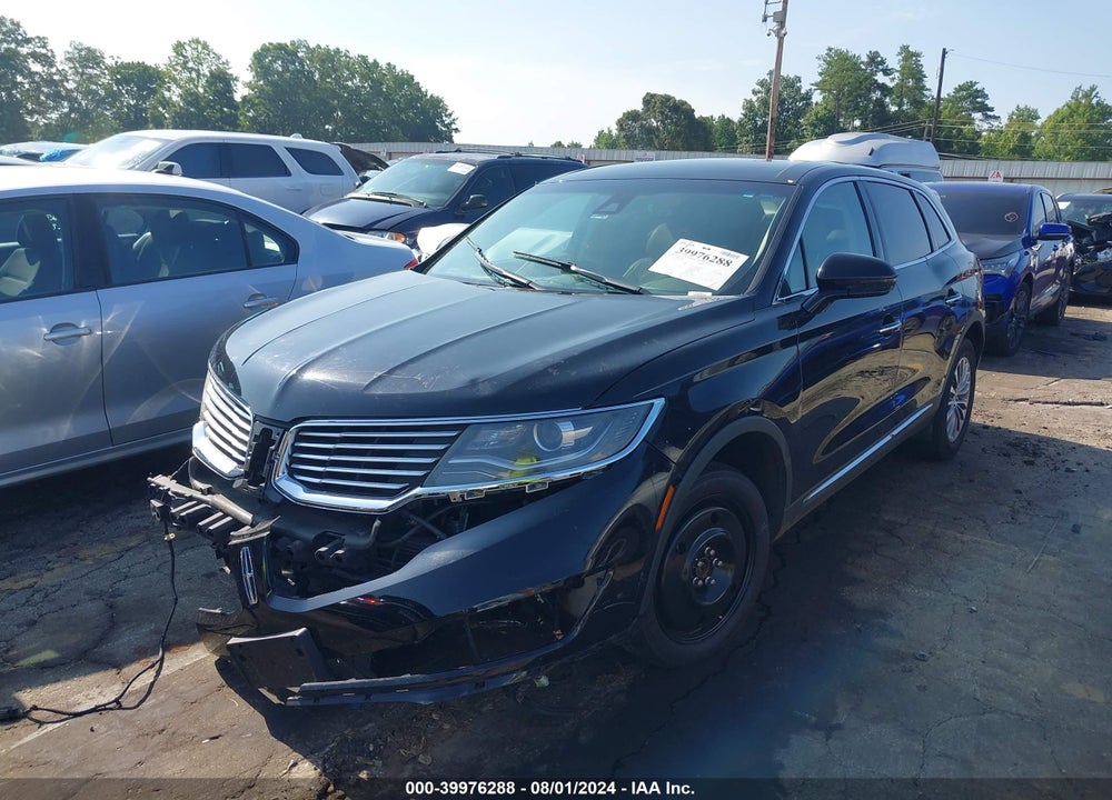 2018 LINCOLN MKX SELECT VIN: 2LMPJ8KR7JBL21670