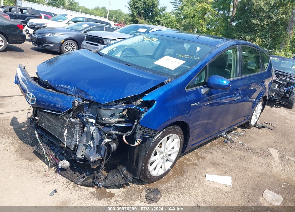 2012 TOYOTA PRIUS V FIVE VIN: JTDZN3EU6C3047722