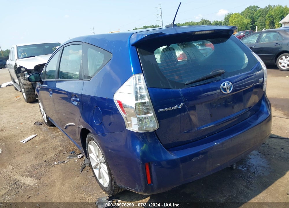 2012 TOYOTA PRIUS V FIVE VIN: JTDZN3EU6C3047722