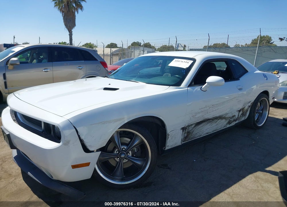 2014 DODGE CHALLENGER SXT VIN: 2C3CDYAG8EH302929