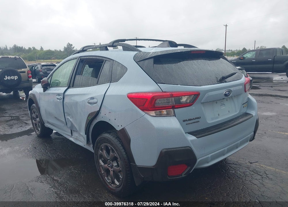 2021 SUBARU CROSSTREK SPORT VIN: JF2GTHRC7MH673507